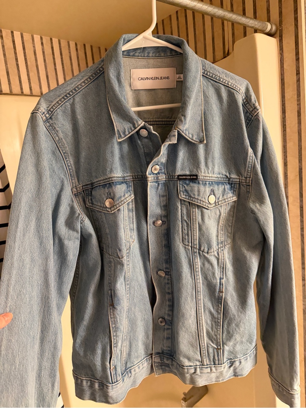 Calvin Klein Jeans Light Blue Denim Jacket